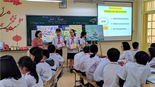 Tiết thi GVG cấp Quận vòng 2 môn Tiếng Anh của cô giáo Nguyễn Huyền My